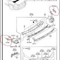 TD11-51-PB1B | накладка кузова передн. прав. MAZDA CX-9 06-16 - Прев'ю 3