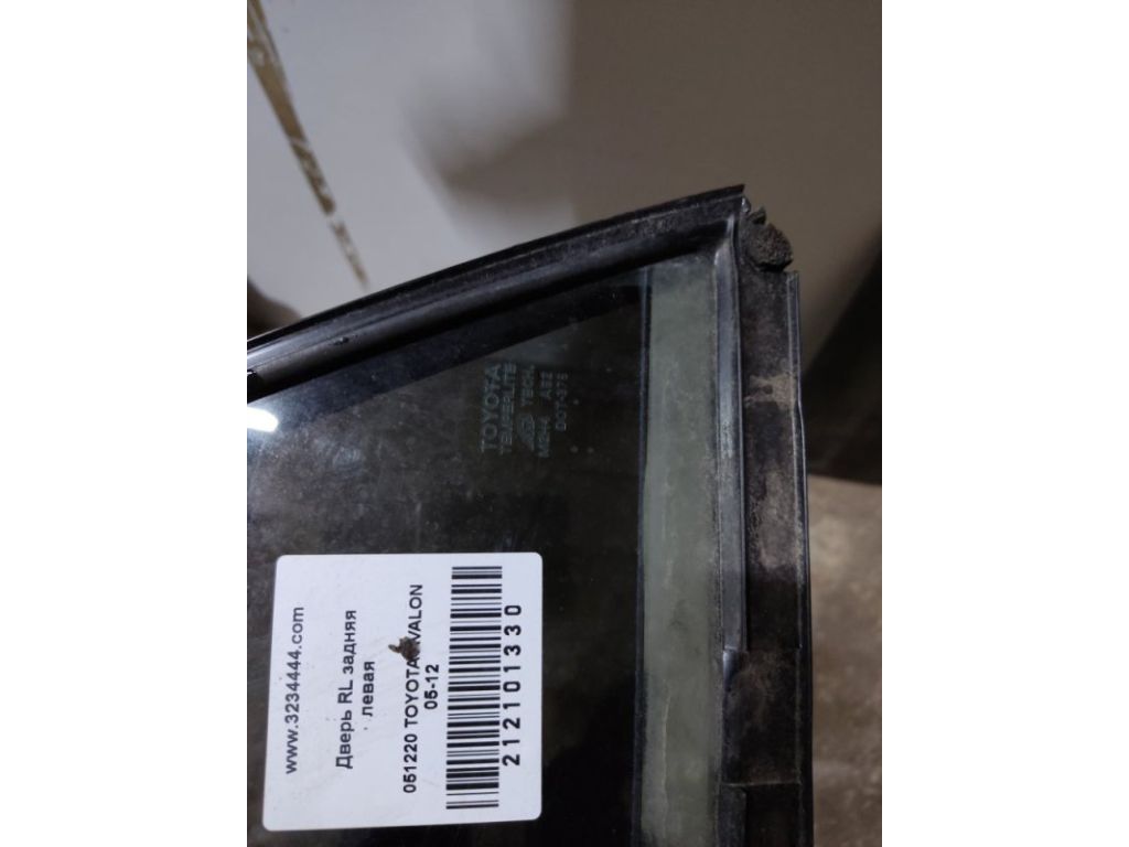 68124-07010 | Скло дверей глухе задн. лів. TOYOTA AVALON 05-12 - Фото 2