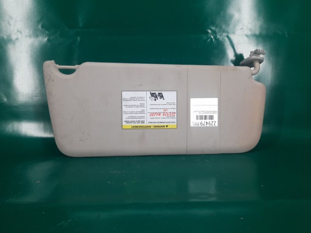 96401-9SA0C | Козирок сонцезахисний лів. NISSAN NV200 USA 13- - Фото 2