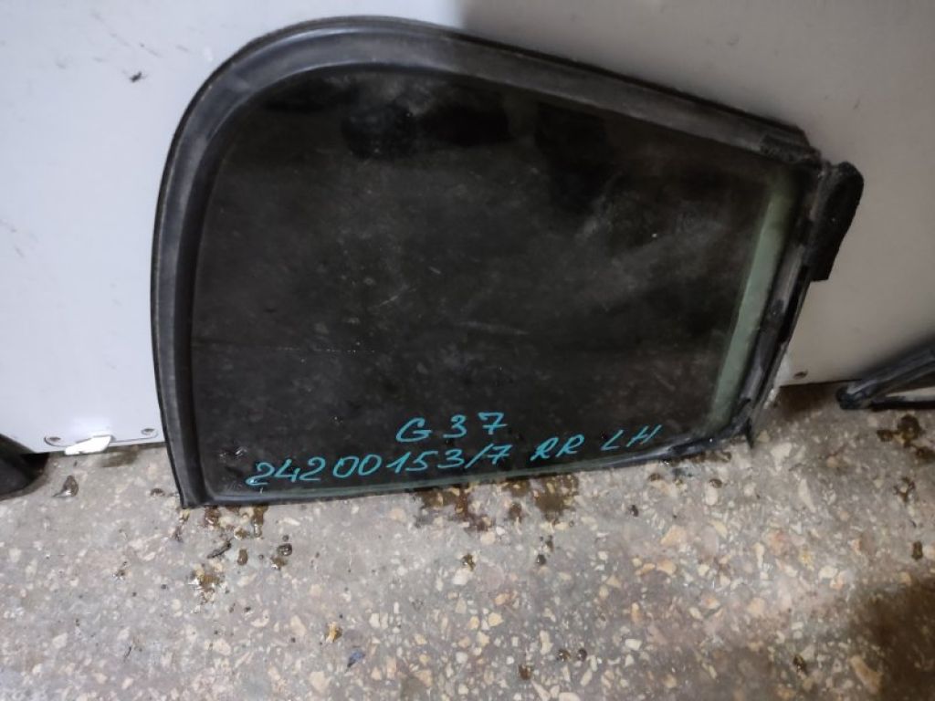 82263-JK000 | Скло дверей глухе задн. лів. INFINITI G25/G35/G37/Q40 06-14