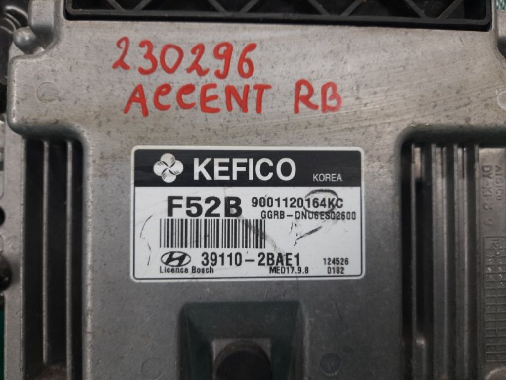 39110-2BAE1 | Блок керування двигуном HYUNDAI ACCENT RB 10- - Фото 2