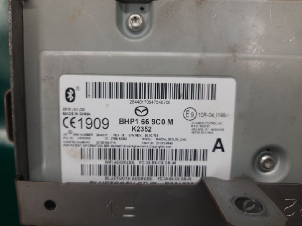 BHP1-66-9C0M | монітор MAZDA 3 BM 13-19 - Фото 3