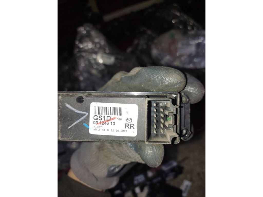 GS1D-66-380 | Кнопка стеклоподъемника задн. прав. MAZDA 6 GH 07-12 - Фото 3