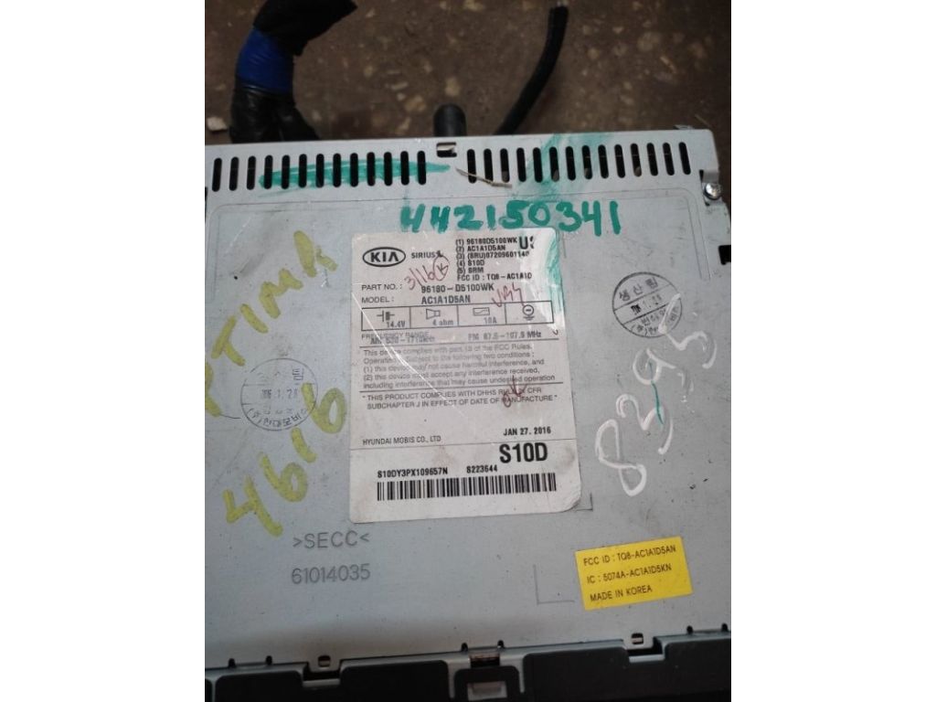 96180-D5100WK | магнітола KIA OPTIMA JF 15-20 - Фото 2