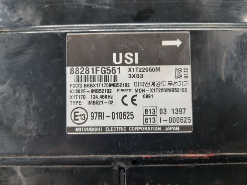 88281FG561 | Блок электронный SUBARU IMPREZA WRX 10-14 GH - Фото 5