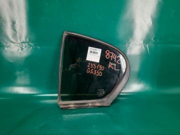 Скло дверей глухе задн. лів. LEXUS GS350 GS300 05-11
