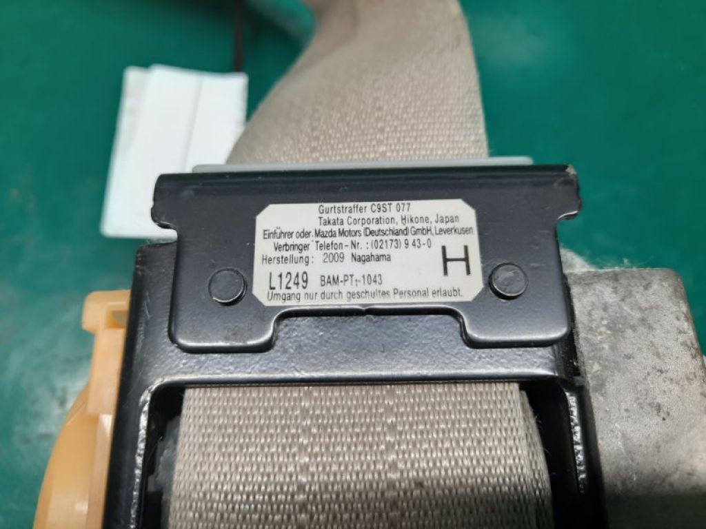 EHY4-57-L90A35 | Ремінь безпеки передн. лів. MAZDA CX-7 06-12 - Фото 5