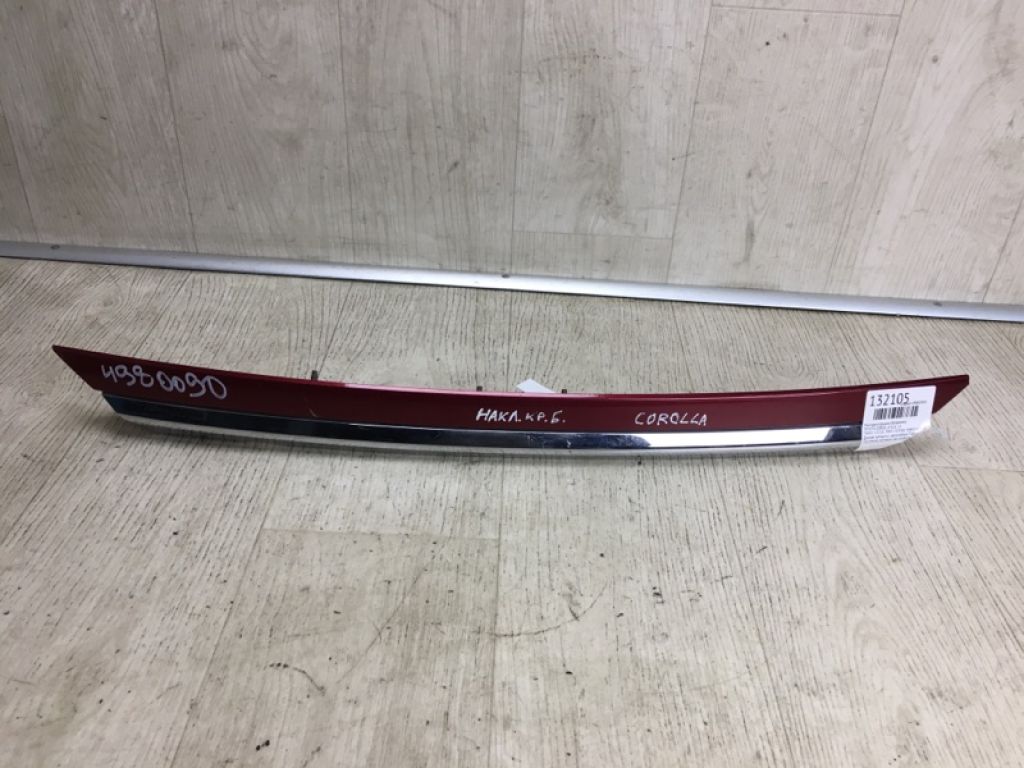 76801-12C50 | Панель подсветки номера TOYOTA COROLLA E16 13-
