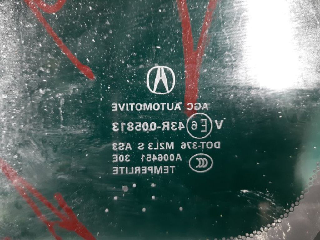 73551-TX4-A02 | Скло у кузов задн. лів. ACURA RDX 12-19 - Фото 3