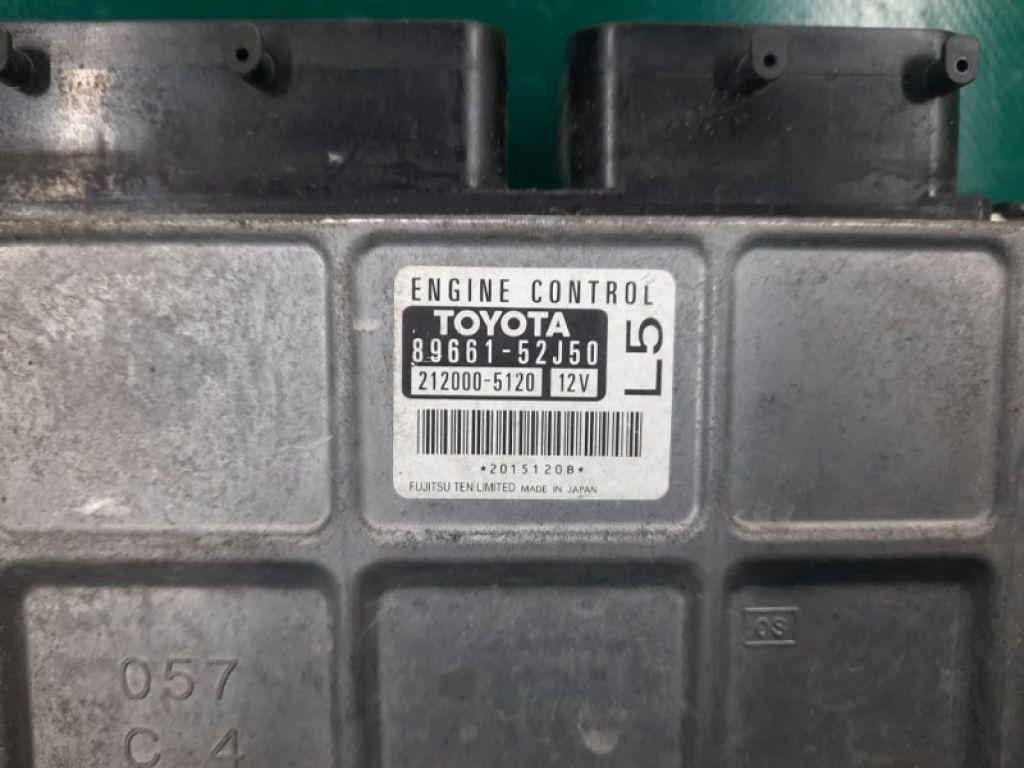 89661-52J50 | Блок керування двигуном TOYOTA YARIS 05–11 - Фото 3