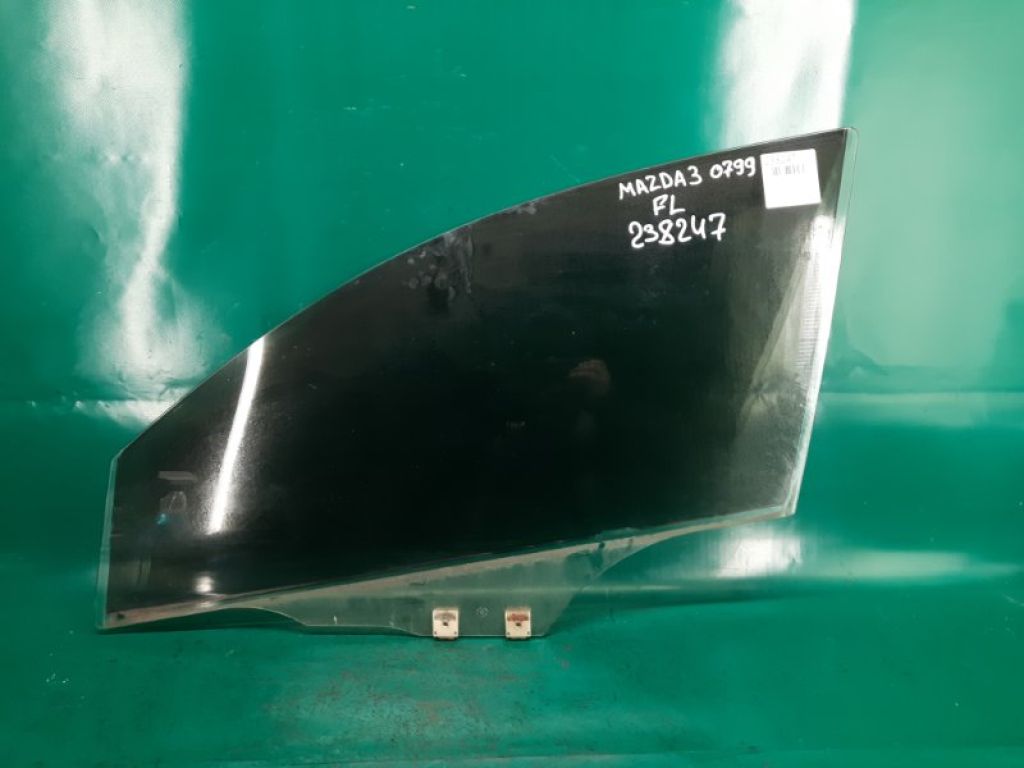 BP4K-59-511B | Скло дверей передн. лів. MAZDA 3 BK 03-08
