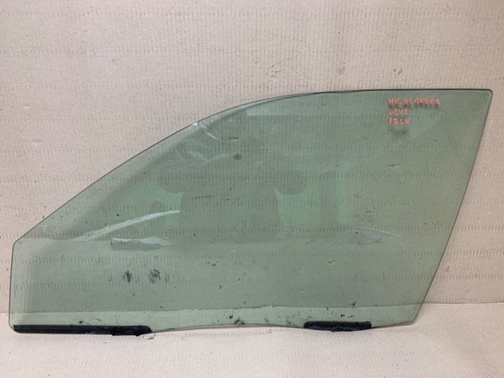 68102-48050 | Скло дверей передн. лів. TOYOTA HIGHLANDER 01-07