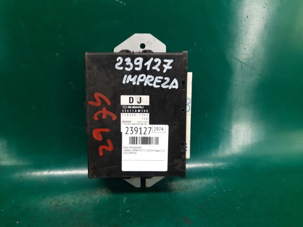 22611AM700 | Блок электронный SUBARU IMPREZA 07-11 GE/GH