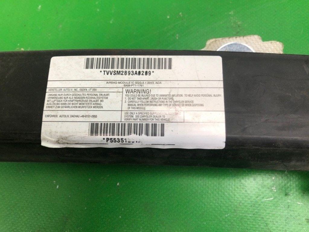 55351291AP | Подушка безопасности (штора) лев. JEEP COMPASS 06-16 - Фото 6