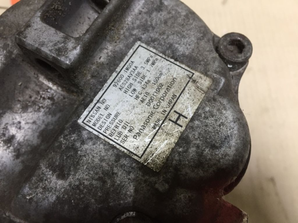 92600-1MG0A | Компрессор кондиционера NISSAN LEAF 10-17 - Фото 6