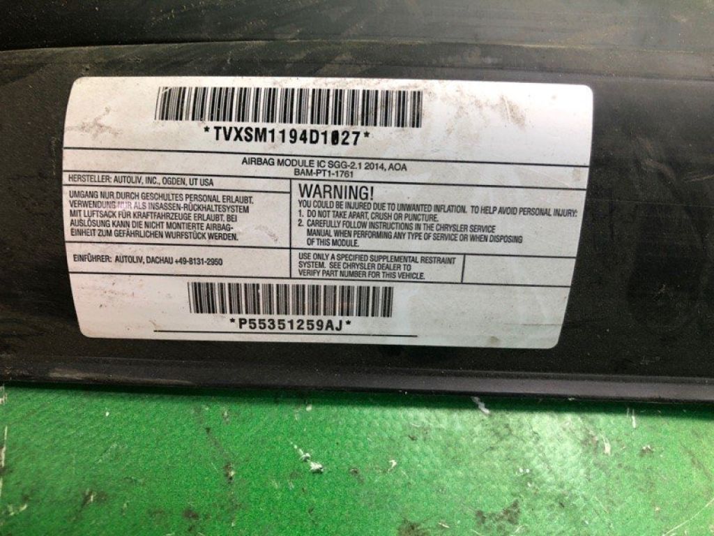 55351259AJ | Подушка безпеки (штора) лів. JEEP PATRIOT 10-17 - Фото 3