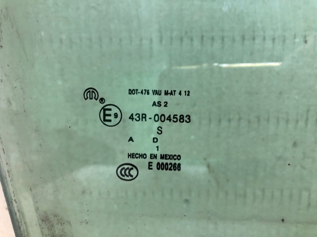 5076886AC | Скло дверей передн. прав. DODGE JOURNEY 08-20 - Фото 2