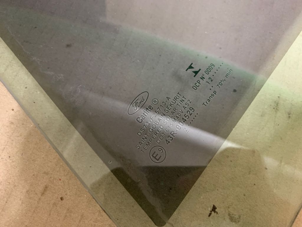 DS7Z-5425713-A | Стекло двери задн. лев. FORD FUSION 14- - Фото 3