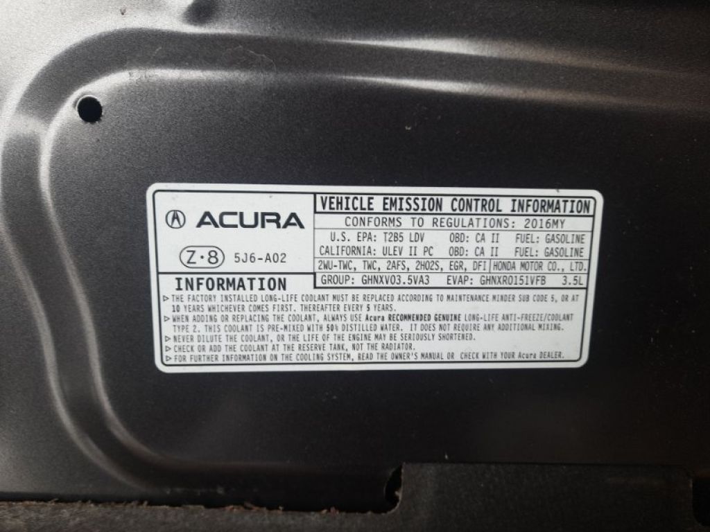 60100-TZ5-A90ZZ | Капот ACURA MDX (YD3) 13-21 - Фото 12