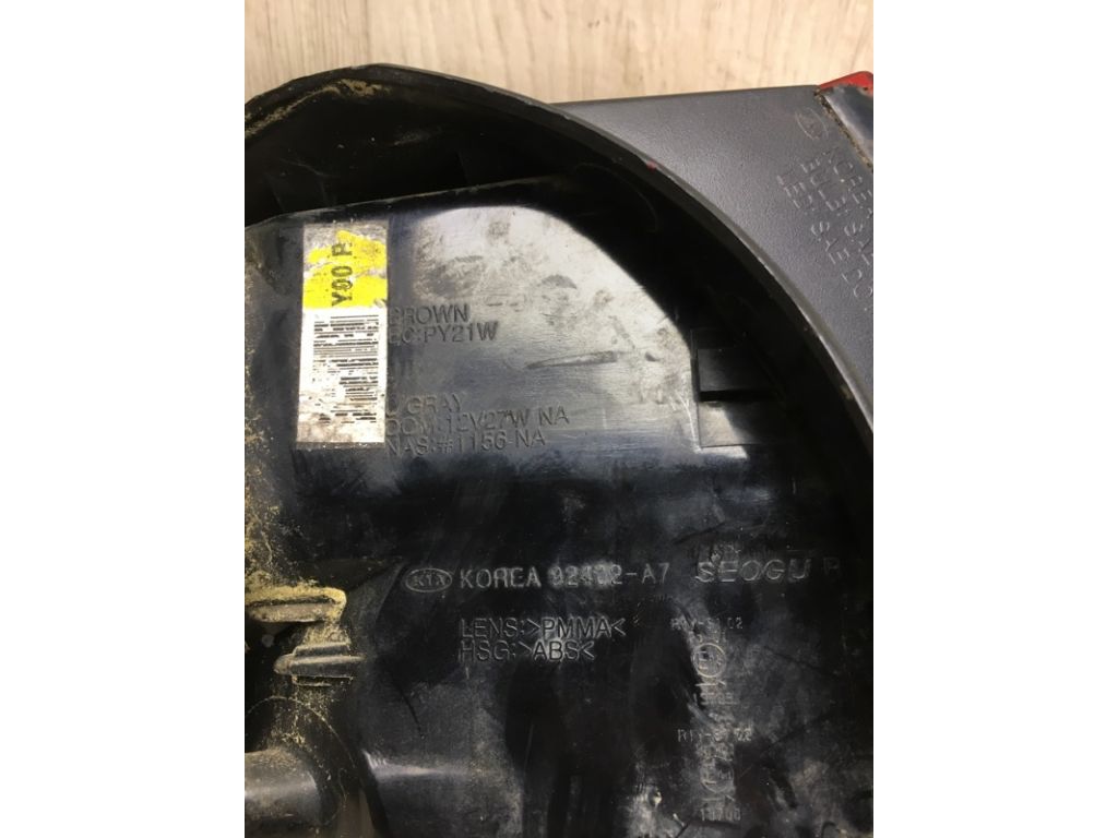 92402-A7000 | Ліхтар зовнішній задн. прав. KIA FORTE YD 12- - Фото 7