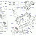 97040-C6000 | Дефлектор повітряний задн. KIA SORENTO UM 14- - Прев'ю 2