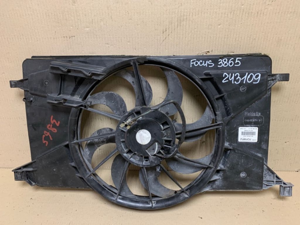 CV6Z-8C607-R | Диффузор вентилятора основного радиатора FORD FOCUS 10-18