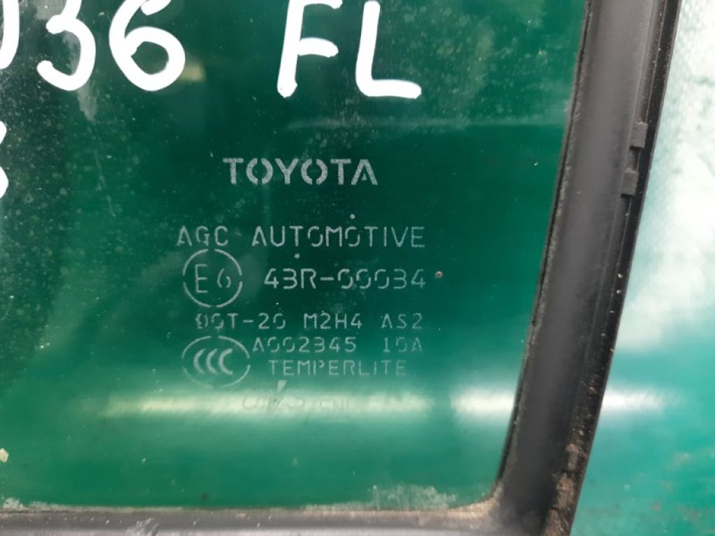 68126-47010 | Скло дверей глухе передн. лів. TOYOTA PRIUS 16- - Фото 2