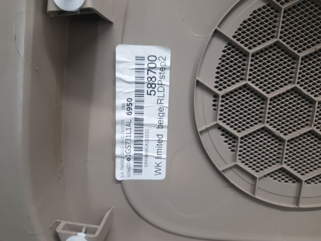 1GS731L1AL | Карта двери задн. лев. JEEP GRAND CHEROKEE 11-22 - Фото 8