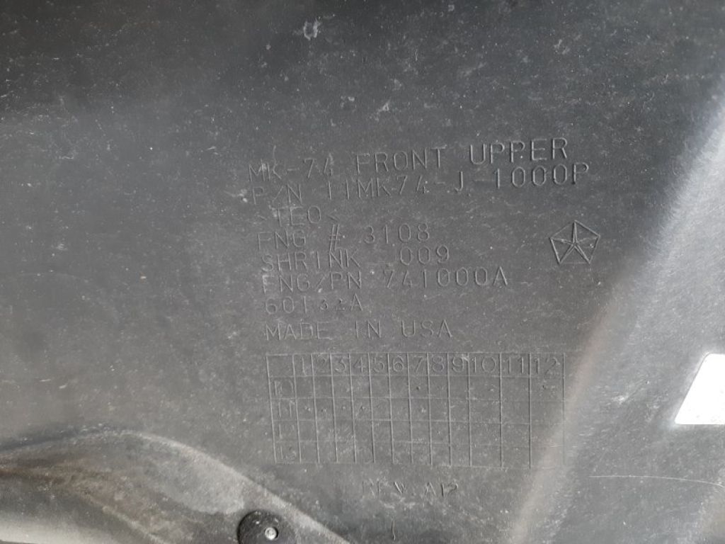 68091521AA | Бампер передний JEEP PATRIOT 10-17 - Фото 9