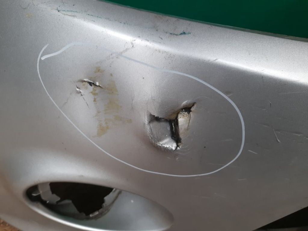 BM5Z-17D957-CACP | Бампер передний FORD FOCUS 10-18 - Фото 4