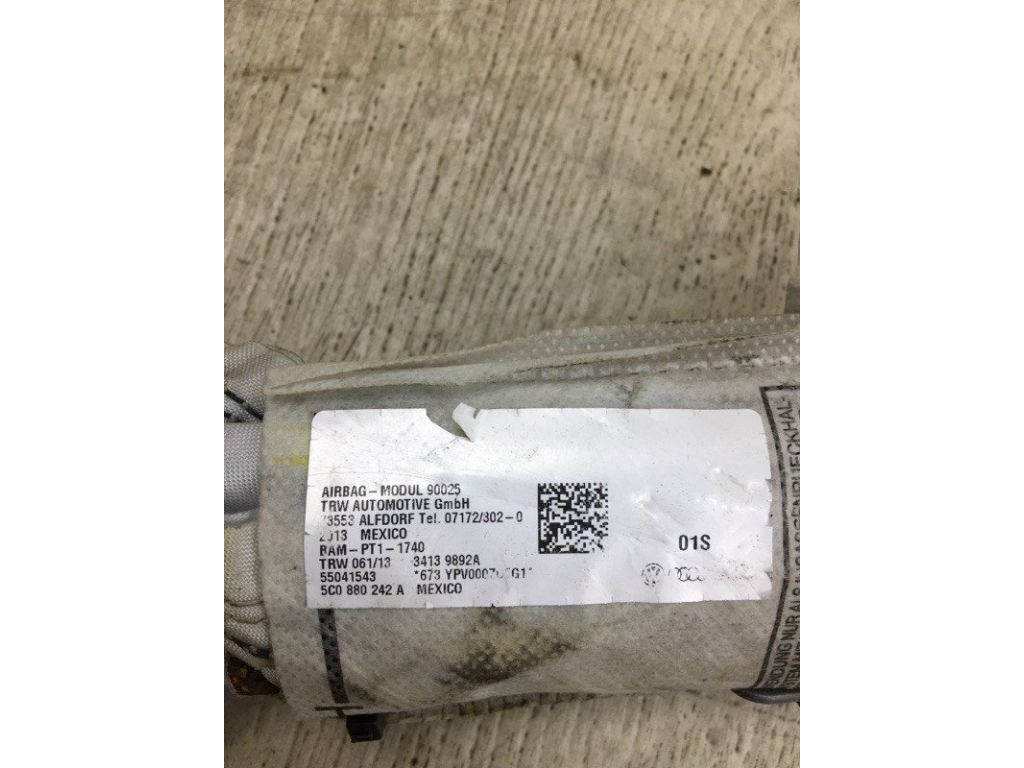 5C0 880 242 A | Подушка безопасности в сиденье прав. VOLKSWAGEN JETTA USA 10-17 - Фото 5