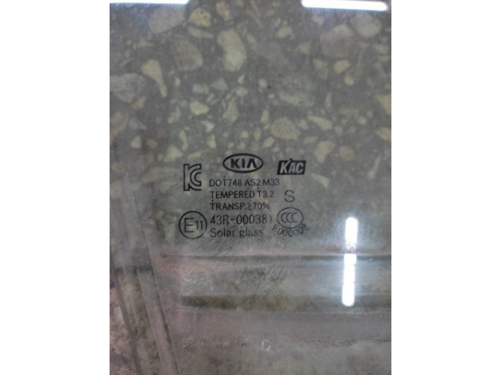 82420-B2000 | Скло дверей передн. прав. KIA SOUL PS 13-19 - Фото 2