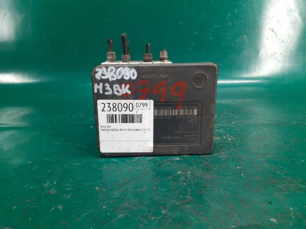 BAY8-43-7AZ | Блок антиблокувальної системи MAZDA 3 BK 03-08 - Фото 2
