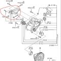 AW21-27-870A | Подушка роздавальної коробки MAZDA CX-9 06-16 - Прев'ю 2