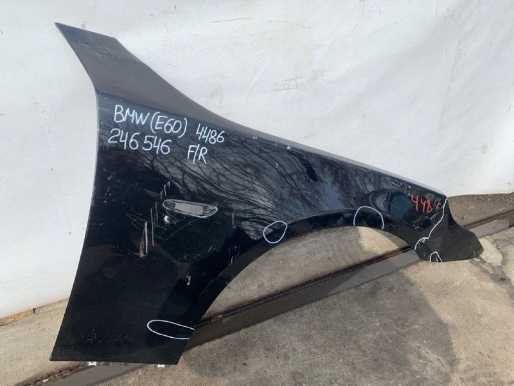 41357111430 | Крило переднє прав. BMW 5 SERIES 03-10 - Фото 9