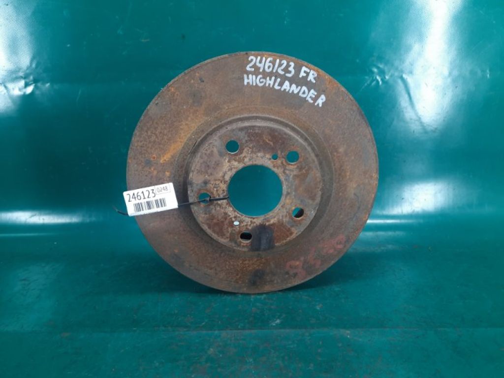 43512-48030 | Тормозной диск передний TOYOTA HIGHLANDER 01-07