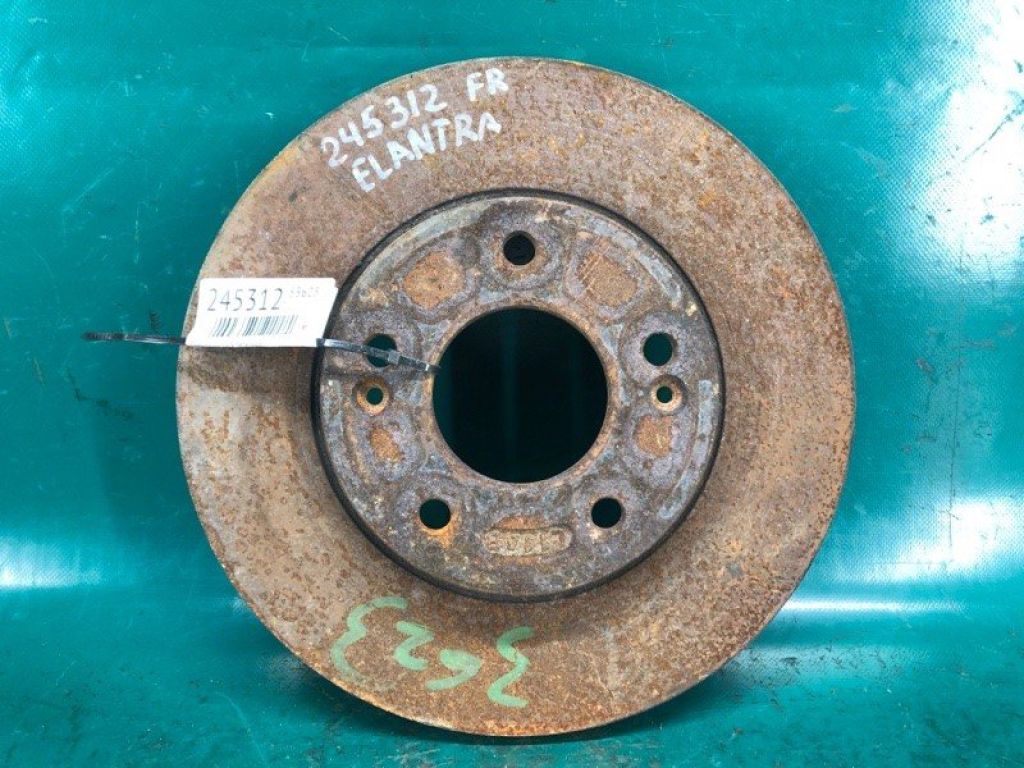 51712-3X000 | Гальмівний диск передній HYUNDAI ELANTRA MD 10-15