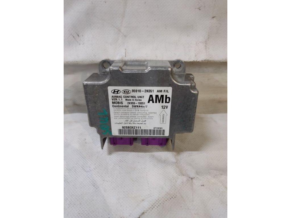 95910-2K051 | Блок управления AIRBAG KIA SOUL AM 08-13