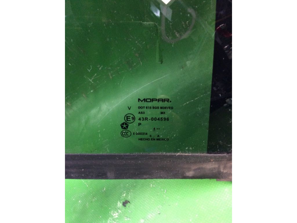 5160065AH | Скло дверей глухе задн. лів. JEEP COMPASS 06-16 - Фото 2