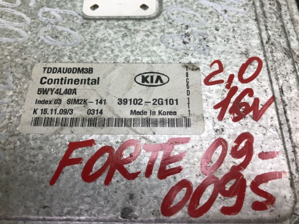 39102-2G101 | Блок керування двигуном KIA FORTE/CERATO TD 08-13 - Фото 3
