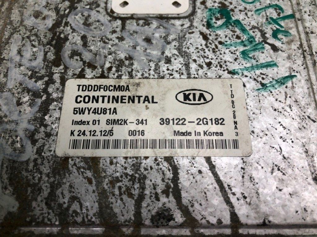 39122-2G182 | Блок керування двигуном KIA FORTE/CERATO TD 08-13 - Фото 3