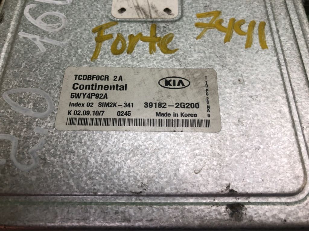 39182-2G200 | Блок керування двигуном KIA FORTE/CERATO TD 08-13 - Фото 3