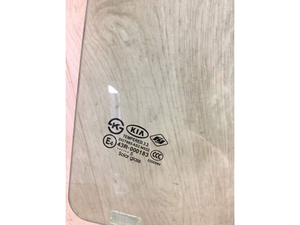 83420-A7020 | Скло дверей задн. прав. KIA FORTE YD 12- - Фото 2