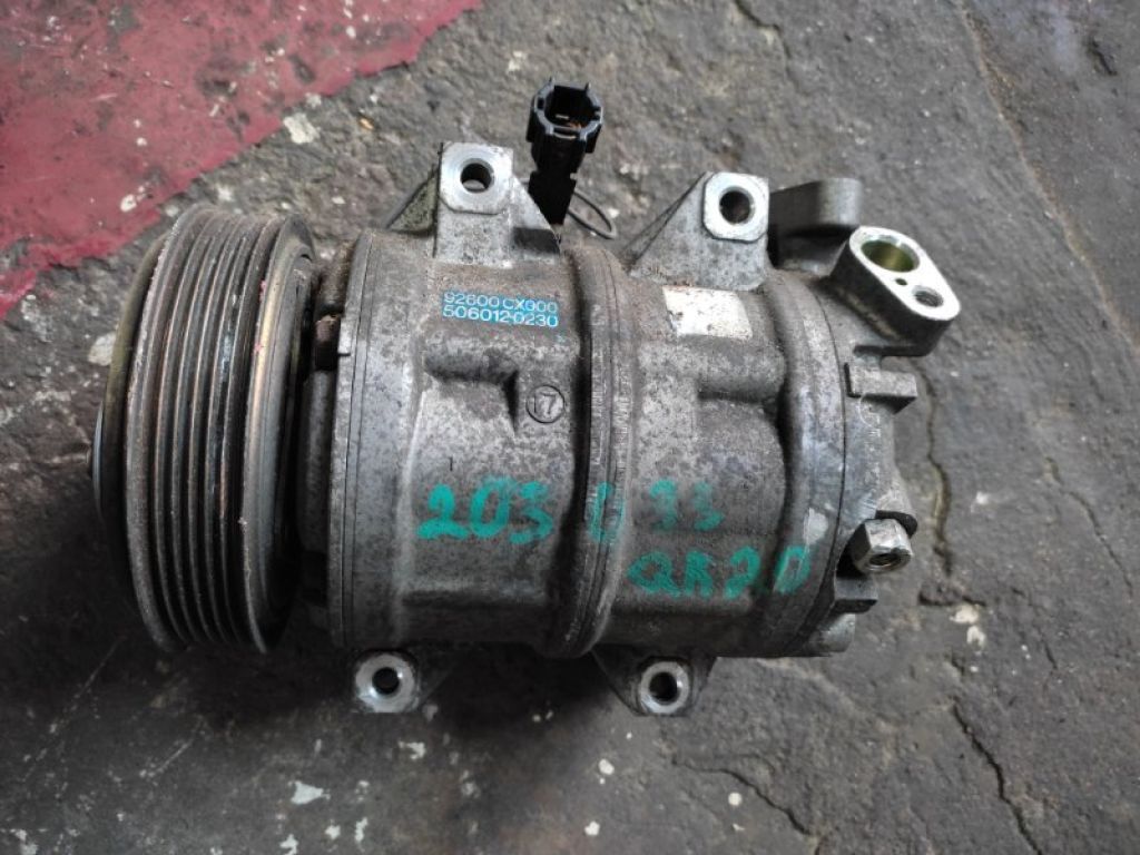 92600-CX000 | Компрессор кондиционера NISSAN PRIMERA P-12 01-07