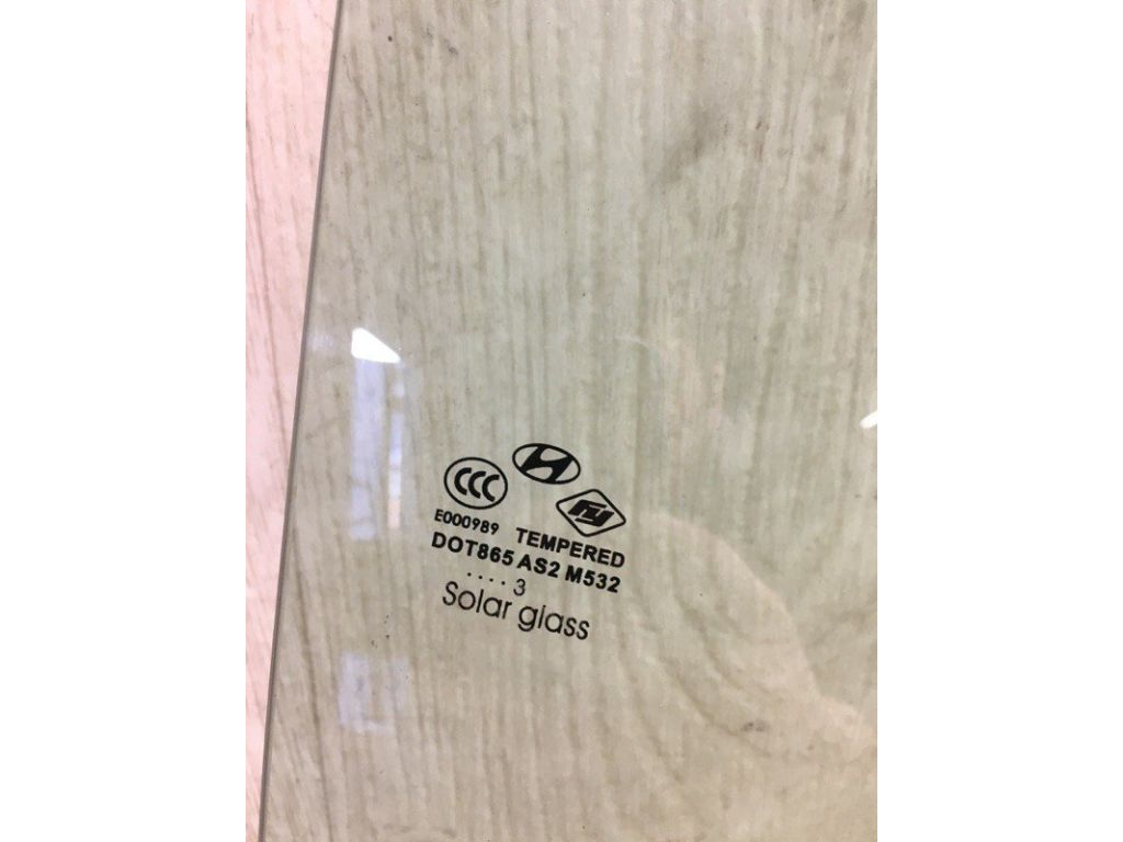 83421-3X000 | Скло дверей задн. прав. HYUNDAI ELANTRA MD 10-15 - Фото 2