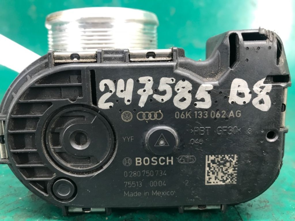 06K 133 062 AG | Дросельна заслінка VOLKSWAGEN PASSAT B8 14- - Фото 4
