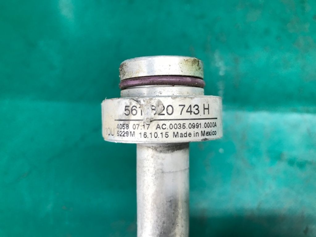 561 820 743 H | Трубка кондиционера VOLKSWAGEN PASSAT B8 14- - Фото 7