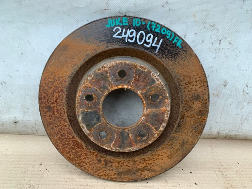 40206-1KC1A | Тормозной диск передний NISSAN JUKE 10-19