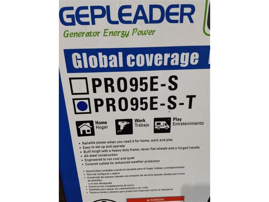 Генератор бензиновый GEPLEADER PRO95E-S-T - Фото 6