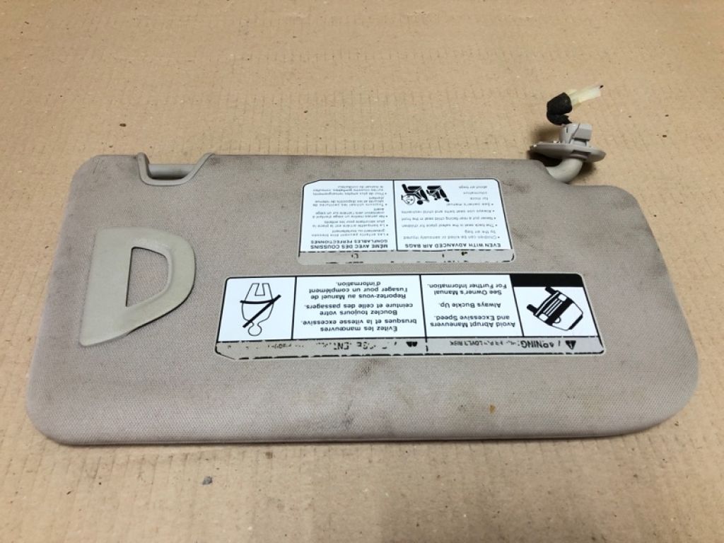 96401-4BA1D | Козирок сонцезахисний лів. NISSAN X-TRAIL/ROGUE T32 13-20 - Фото 3